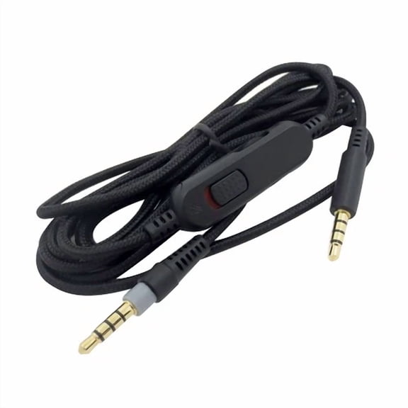 OLIVE- Plastic+Metal Headphone Cable Audio Cord Line For Hyperx Cloud Mix Cloud Alpha