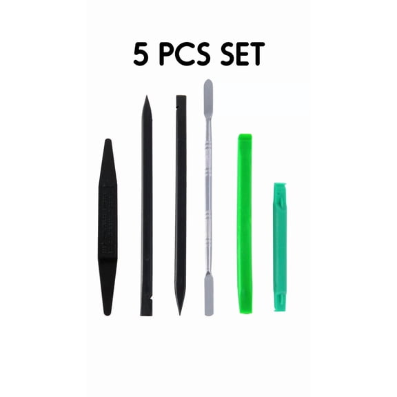 OLIVE- Plastic Pry Tools + Metal Spudger Sticks Bar Opener Set Smart Phone Electronics