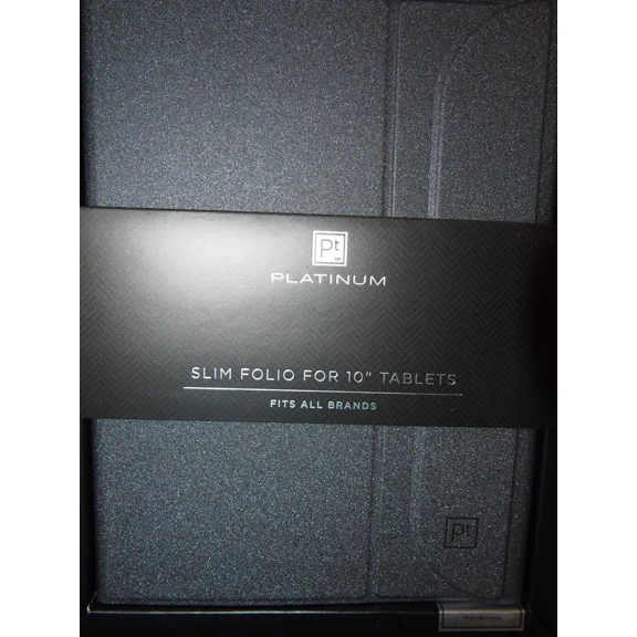 OLIVE- Platimum Slim Folio For 10" Tablets Fits All Brands Gray Pt-Un102G Brand New