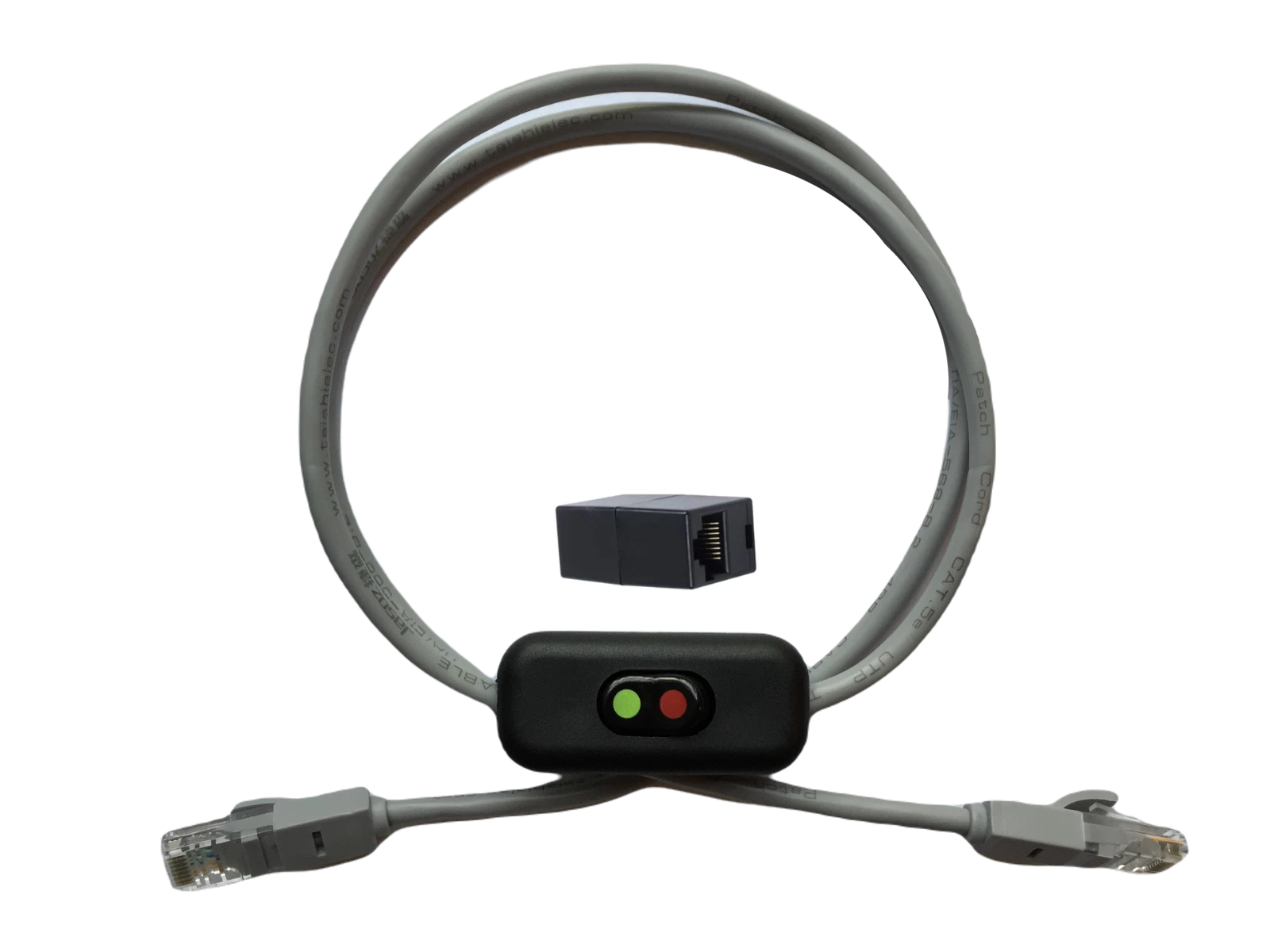 OLIVE- Power Switch For Lan Cable Cord New On Shut Off Disconnect Kill ...