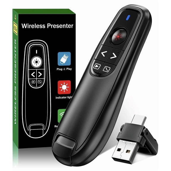 OLIVE- Presentation Clickers For Powerpoint, Clicker For Laptop Presentations Remote