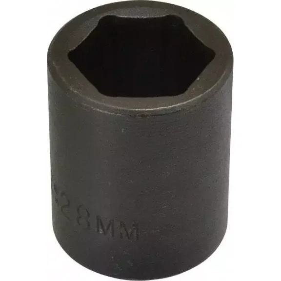 OLIVE- Proto 1/2" Drive 28Mm Standard Impact Socket 6 Points, 2" Oal