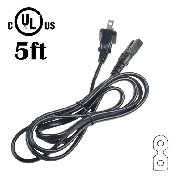 OLIVE- Pwron 5Ft Ul Power Cord Cable For Panasonic Rk-T40 Sl-Qd2 Rk-T35 Rq-2102 Rx-Fw18
