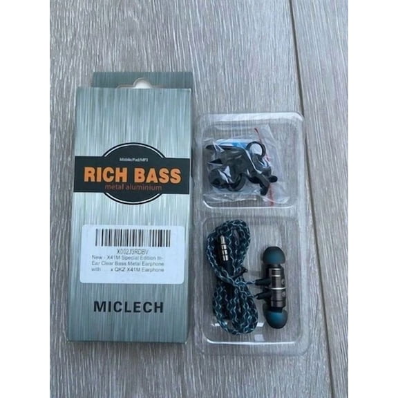 OLIVE- Rich Bass Metal Aluminium Earphone