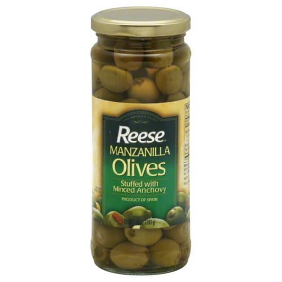 OLIVE STFD ANCHOVY-10 OZ -Pack of 12