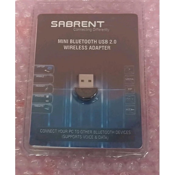 OLIVE- Sabrent Bt-Usbt Micro Wireless Bluetooth 2.0 Adapter / Dongle