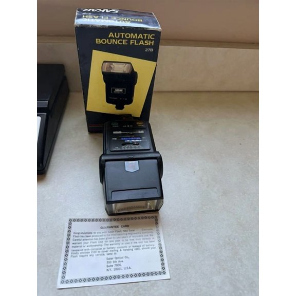 OLIVE- Sakar Automatic Bounce Flash 27B New In Box