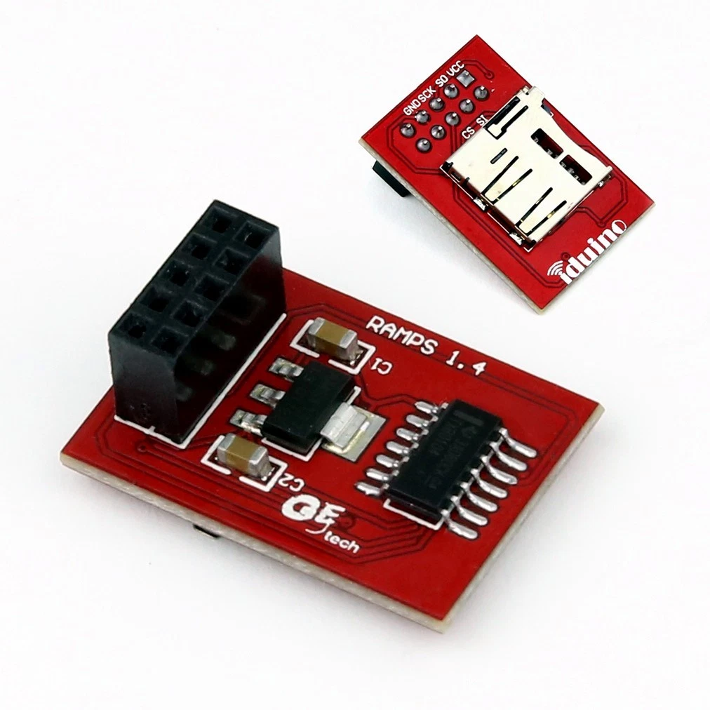 Modulo SD-RAMPS Per Scheda RAMPS 1.4 - Lettore Micro SD Per Stampante 3D Arduino