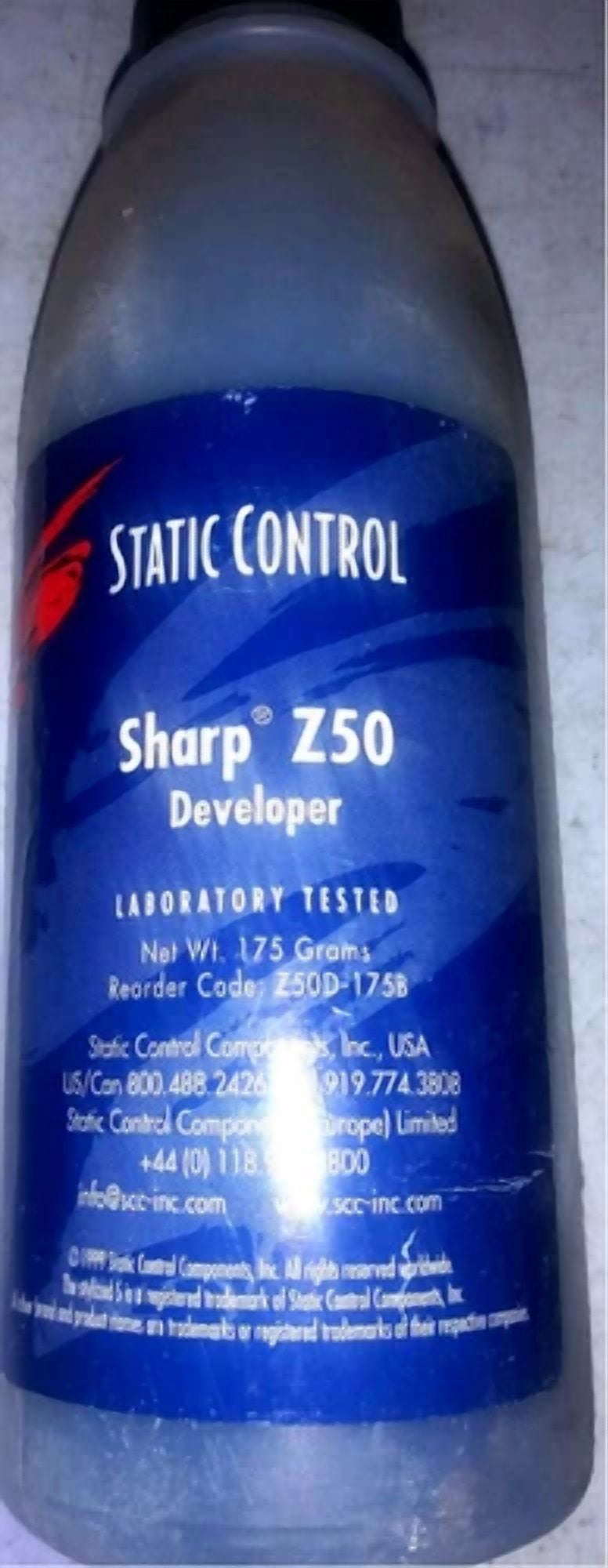 Developer Powder Sharp OLIVE- Sharp Z50 Developer For Refilling Z50, Z52, Z55, Z57, Z70, Z72 ...