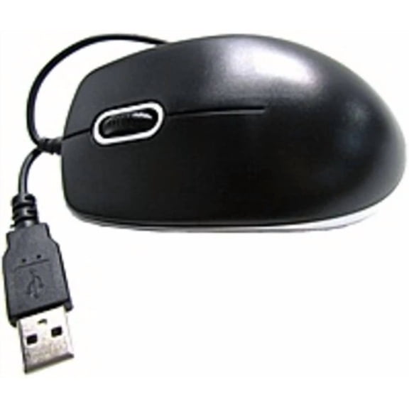 OLIVE- Sole Source 3-Button Wired Usb Optical Computer Mouse Optmseusb4Yr-Sg
