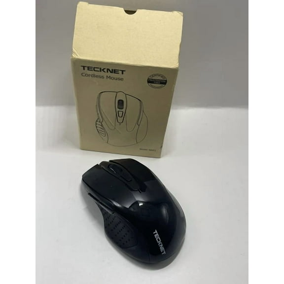 OLIVE- Tecknet Wireless Silent Mouse, Quiet Click, 2.4G Optical Cordless Mouse 6 Button