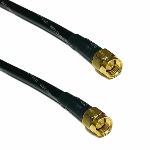 OLIVE- Times 12" Lmr195 Sma Male To Sma Male Adapter Cable For Ham Radio Usa