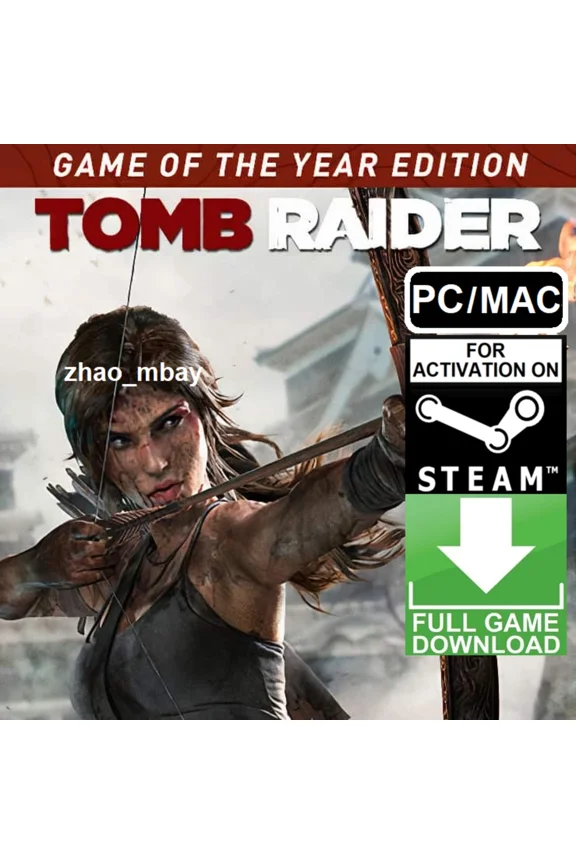 OLIVE- Tomb Raider Goty Pc/Mac Game Of The Year Edition Steam Key Global Fast Delivery
