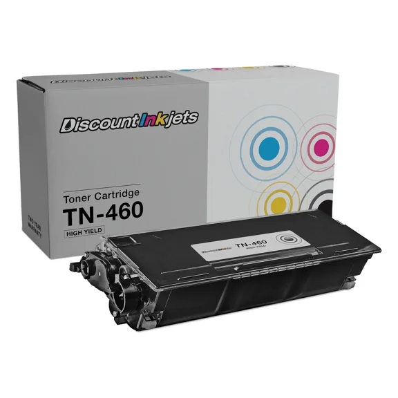 OLIVE- Toner Cartridge Replacement For Brother Tn460 High Yield Black Mfc-1260