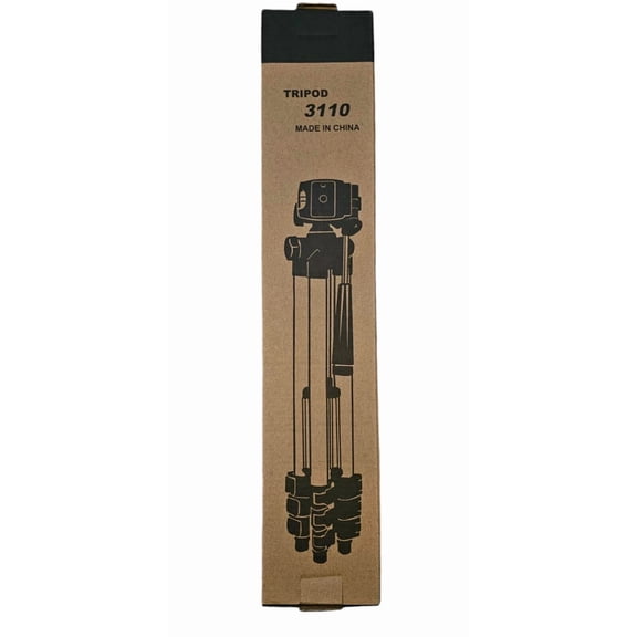 OLIVE- Tripod 3110 3-Way Head Built In Level 4-Sec. Aluminum Legs Quick Lever Lock