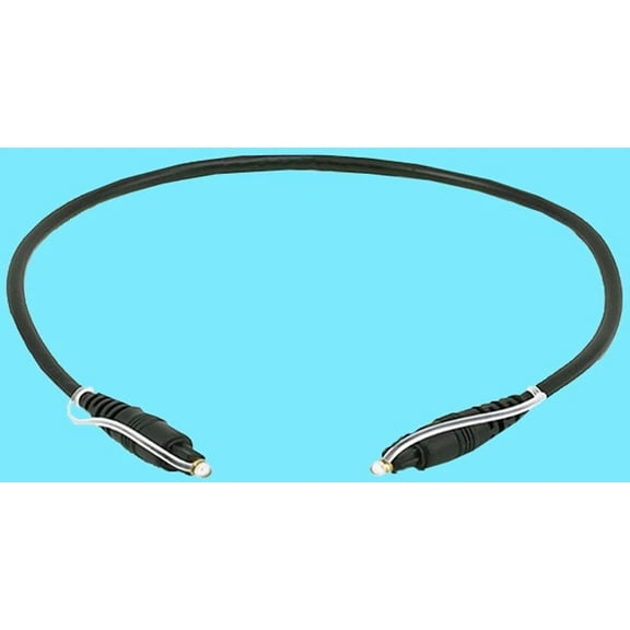 OLIVE- Ultra Gold Toslink Digital Audio Cable 1.5 Ft Spdif Fiber Optic Feet Optical