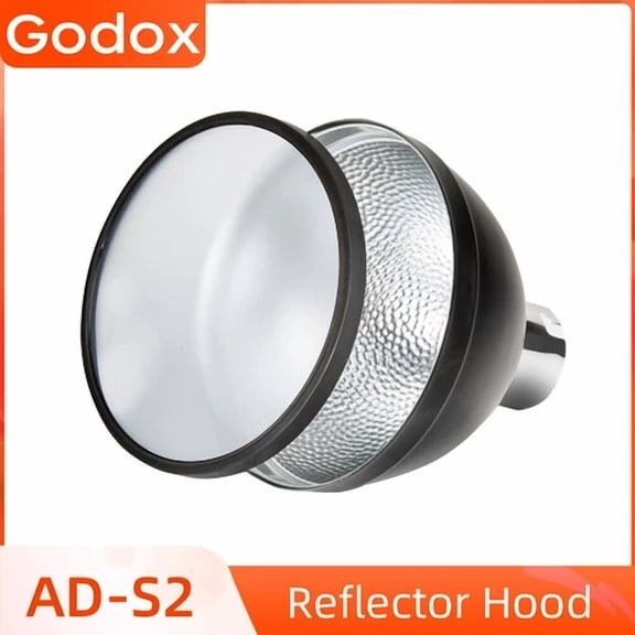 OLIVE- Us Godox Ad-S2 Standard Reflector With Soft Diffuser For Ad200 Ad200Pro Flash