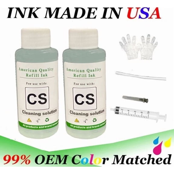 OLIVE- Vc Clean Print Head Nozzle Unclog Cleaning Solution For Inkjet Printer 200Ml