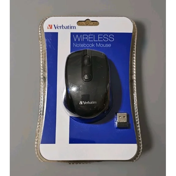 OLIVE- Verbatim Usb Wireless Notebook Mouse 98122 New In Package