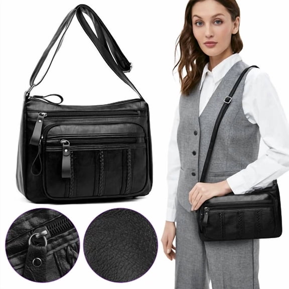 OLIVE- Women Large Cell Phone Purse Wallet Handbag Case Shoulder Bag Cross Body Pouch