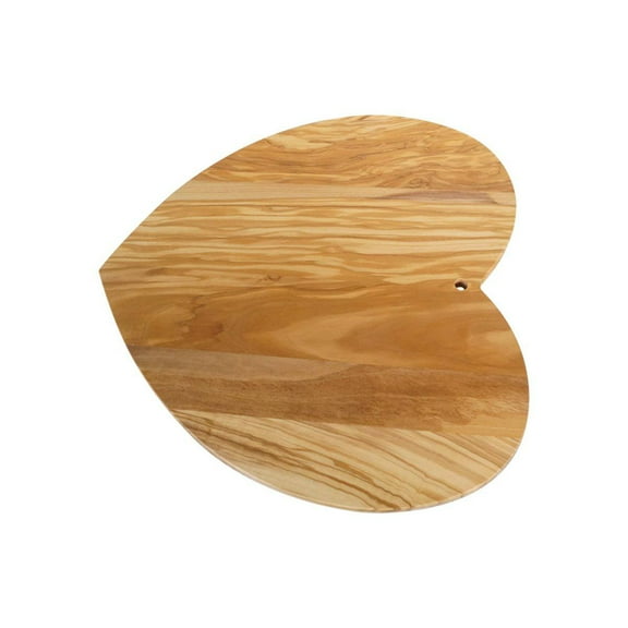 OLIVEWOOD HEART-shape CUTTING BOARD 13.5 x 13"