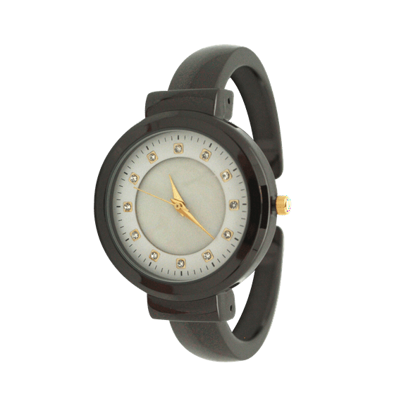 OLIVIA PRATT THIN METAL BANGLE WATCH