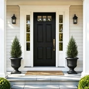 OLIVIVI Artificial Topiary Cedar Trees 3FT Tall 2 Set, Indoor Faux Pine Shrubs Plants, Realistic Fake Plants Outdoor Front Porch Decor, Artificial Bushes Cypres
