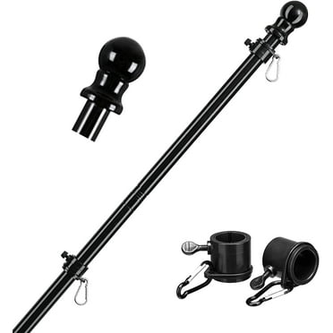 OLIYNEDY 7ft Tangle Free Flag Pole for Multi-spec Flags Rustproof (Flagpole without Bracket)