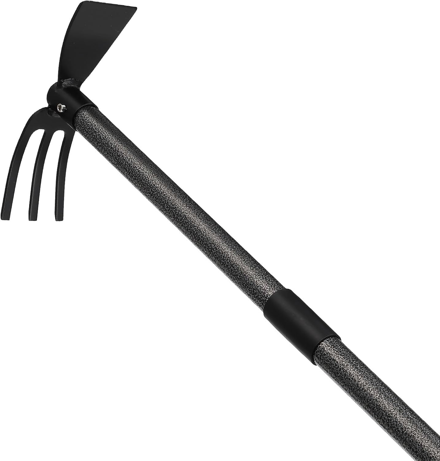 OLIYNEDY Weed Puller Tool with Long Handle,45" Manual Weeder 2 in 1 Hand Cultivator and Garden Hoe for Gardening