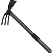 OLIYNEDY Weed Puller Tool with Long Handle,45 Manual Weeder 2 in 1 Hand Cultivator and Garden Hoe for Gardening