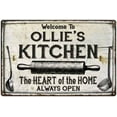 thumbnail image 1 of OLLIE'S Kitchen Farmhouse Sign Gift 8x12 Metal 208120033500, 1 of 1