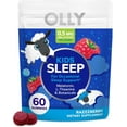 thumbnail image 1 of OLLY Kids Sleep Gummy, 0.5mg Melatonin, L Theanine, Sleep Support for Kids, 60 Ct Pouch, 1 of 11