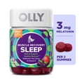 thumbnail image 1 of OLLY Muscle Recovery Sleep Gummies, 3mg Melatonin, Tart Cherry Extract, Vitamin D, Berry, 40 Ct, 1 of 14