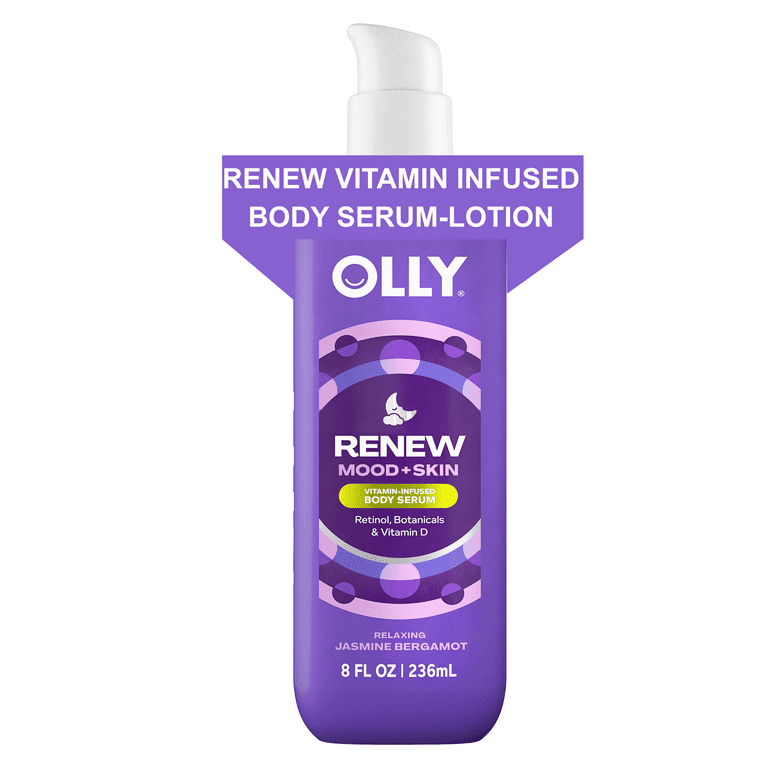 OLLY Vitamins Renew Body Serum Repairs Skin Barrier Soothe Stress