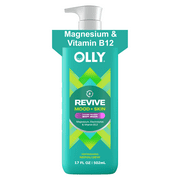 OLLY Vitamins Revive Body Wash Repairs Skin Barrier Neroli Dew, 17 oz