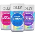 thumbnail image 1 of OLLY Total Women’s Wellness, Lovin’ Libido, Happy Hoo-Ha, Combat Cravings Variety 3-Pack, 1 of 9