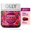OLLY Women's Multivitamin Gummy Supplement, Vitamins A, D, C, E, Biotin, Folic Acid,  Ct