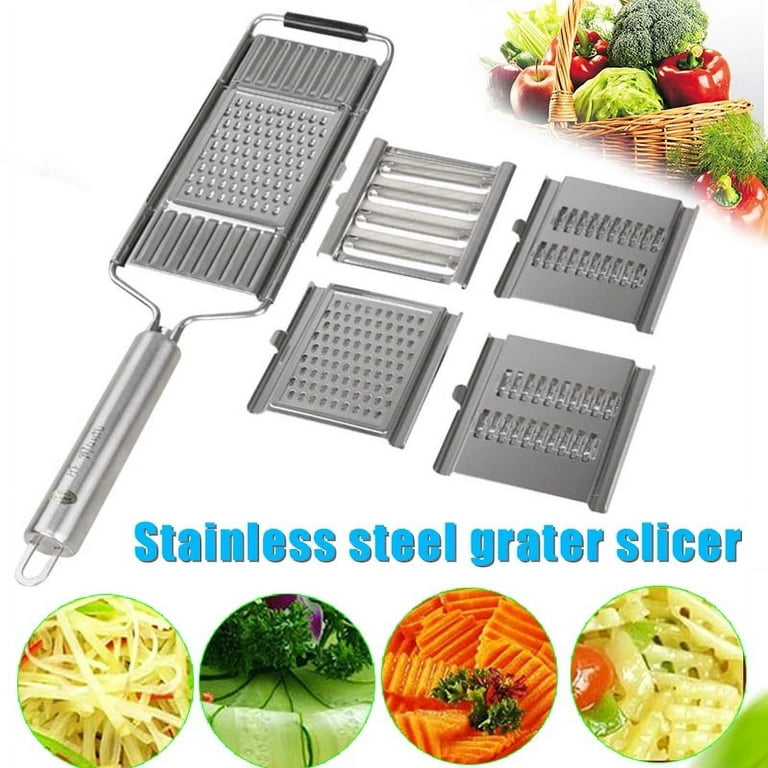 Stainless Steel Vegetable Shredder Cutter Potatoes Carrots Graters
