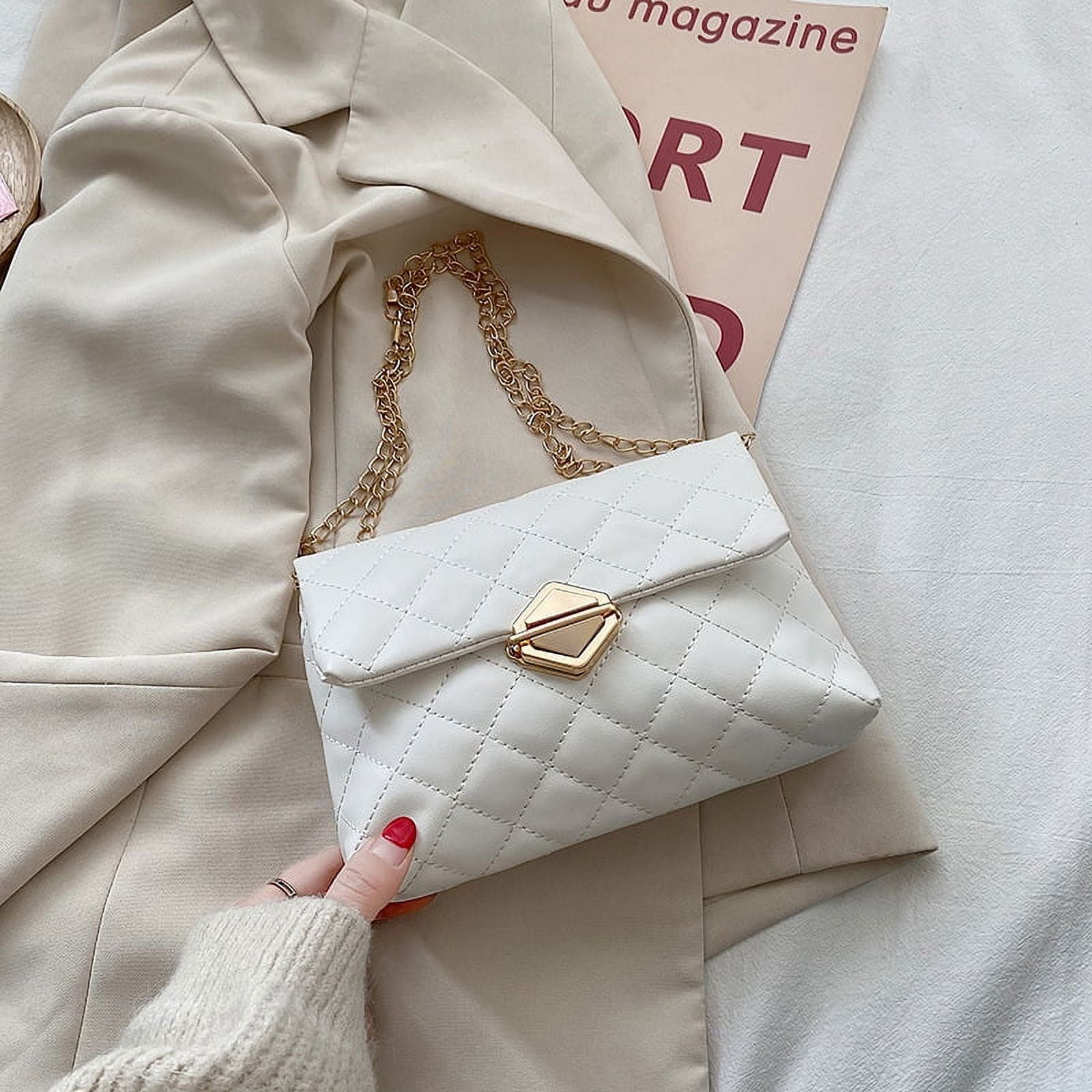 Shoulder Bag for Women Retro Vegan Leather Classic Clutch Tote