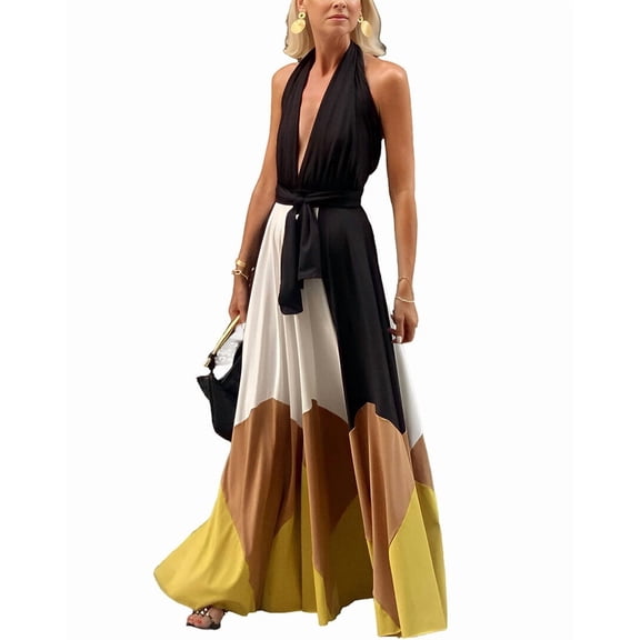 OLOEY womens Maxi Dress, 10