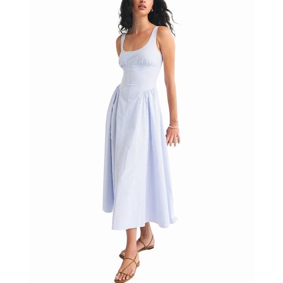 OLOEY womens Midi Dress, 6
