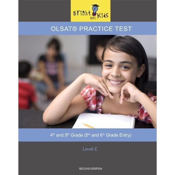 Pre-Owned OLSAT Practice Test Level E (5th and 6th Grade Entry) by Bright Kids NYC (2011-05-04) Paperback