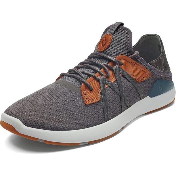 OluKai Mio Li Shoes Mens Size 11.5 Gray Mesh Lace Up Sneakers Comfort Casual Mio Lī Men main image 2