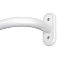 thumbnail image 1 of OLV 1" Diameter Adjustable Wrap Around Curtain Rods 28-48" heavy duty,White, 1 of 11
