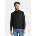 thumbnail image 1 of George Men's Mock Neck Pullover with Long Sleeves, Sizes S-3XL, 1 of 5