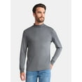 thumbnail image 1 of George Men's Mock Neck Pullover with Long Sleeves, Sizes S-3XL, 1 of 5