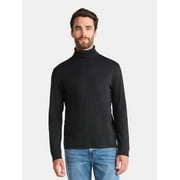 GEORGE Men's Turtleneck Pullover with Long Sleeves, Sizes S-3XL