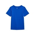 thumbnail image 1 of Wonder Nation Boys OLX Adaptive Abdominal Port Tee with Short Sleeves, Sizes 4-18 & Husky, 1 of 3