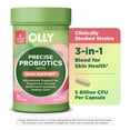 thumbnail image 1 of OLLY Precise Probiotics Skin Support Supplement with Clinically Studied Strains,* 30 Ct, 1 of 16