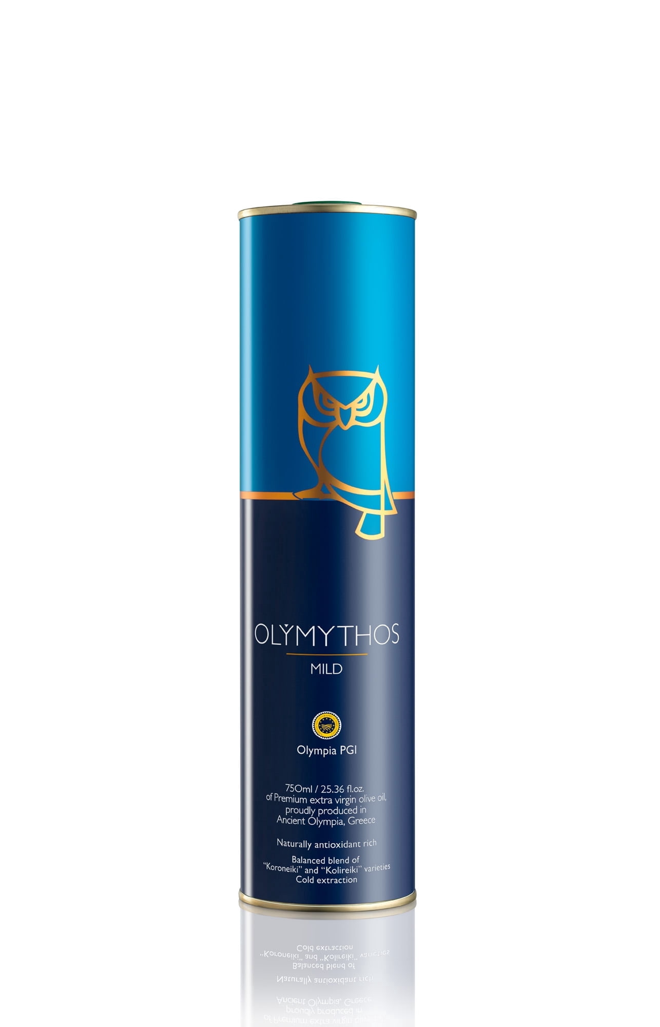 OLYMYTHOS Mild Extra Virgin Olive Oil – Olympia PGI Greek Olive Oil, Cold Pressed, 750 ml